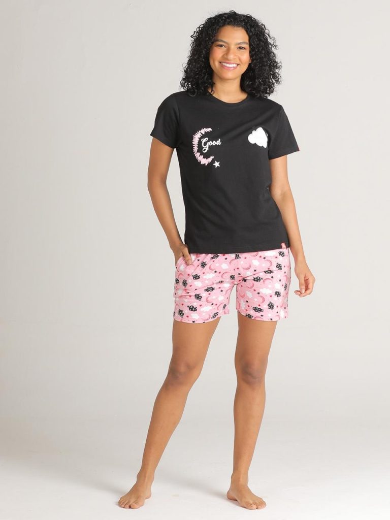 Black-With-Baby-Pink