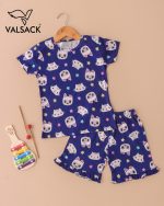 GK001-Kids Girls T -Shirt &  Frill Shorts - Image 2