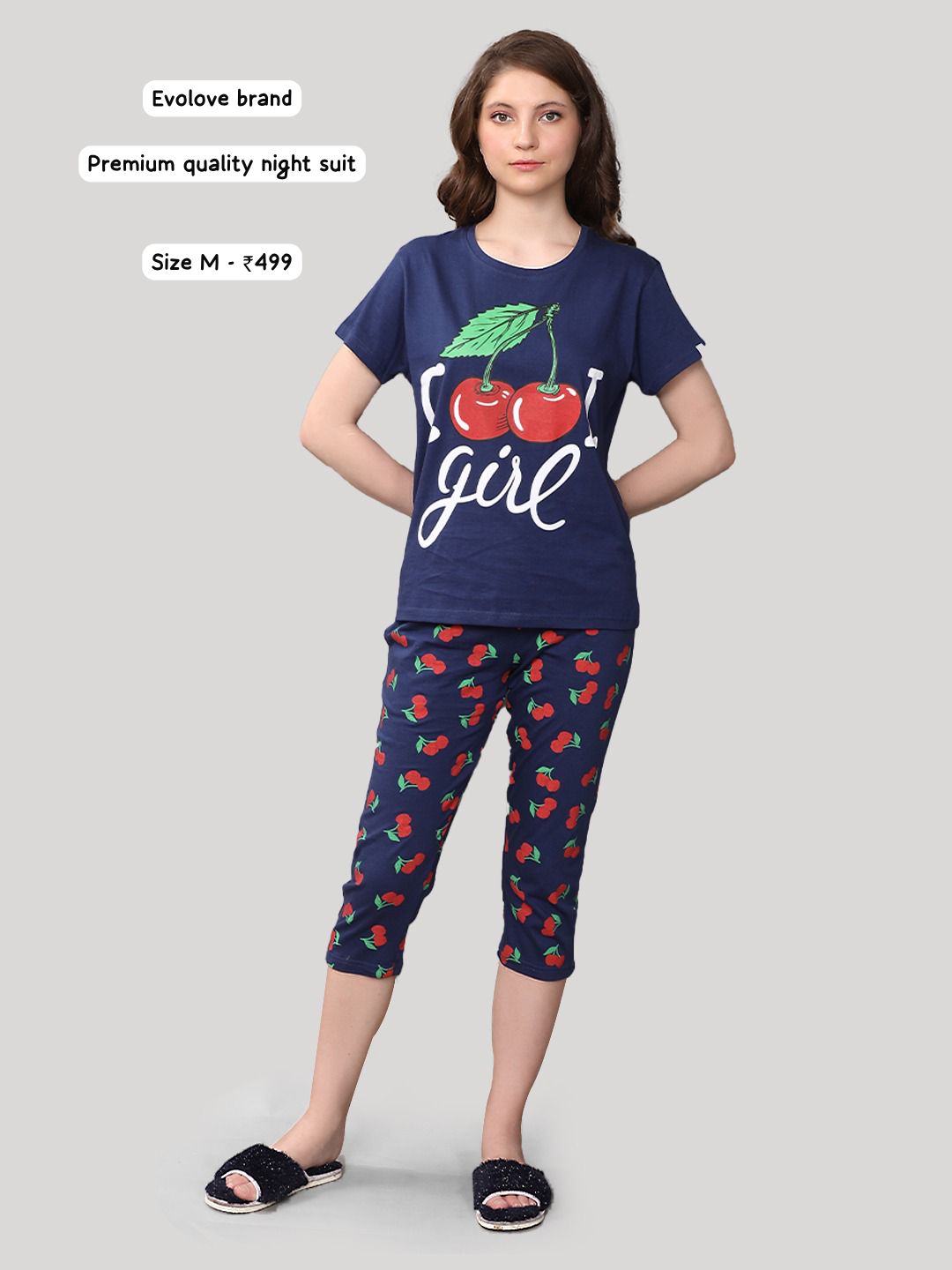 Blue color Night Suits