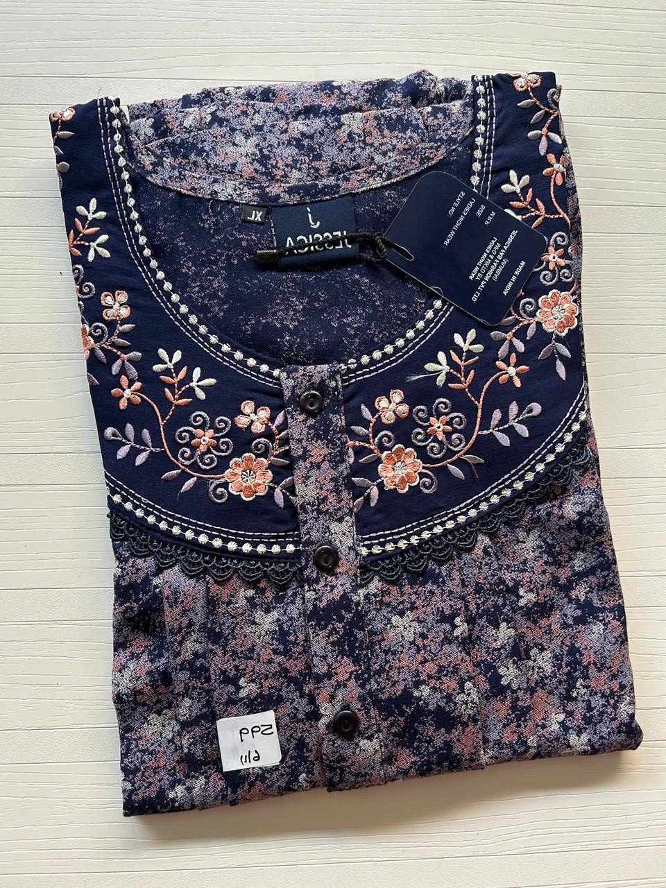 WhatsApp Image 2025-11-19 at 5.11.15 PM JXLP002-Jessica Spun Nighty - Image 1