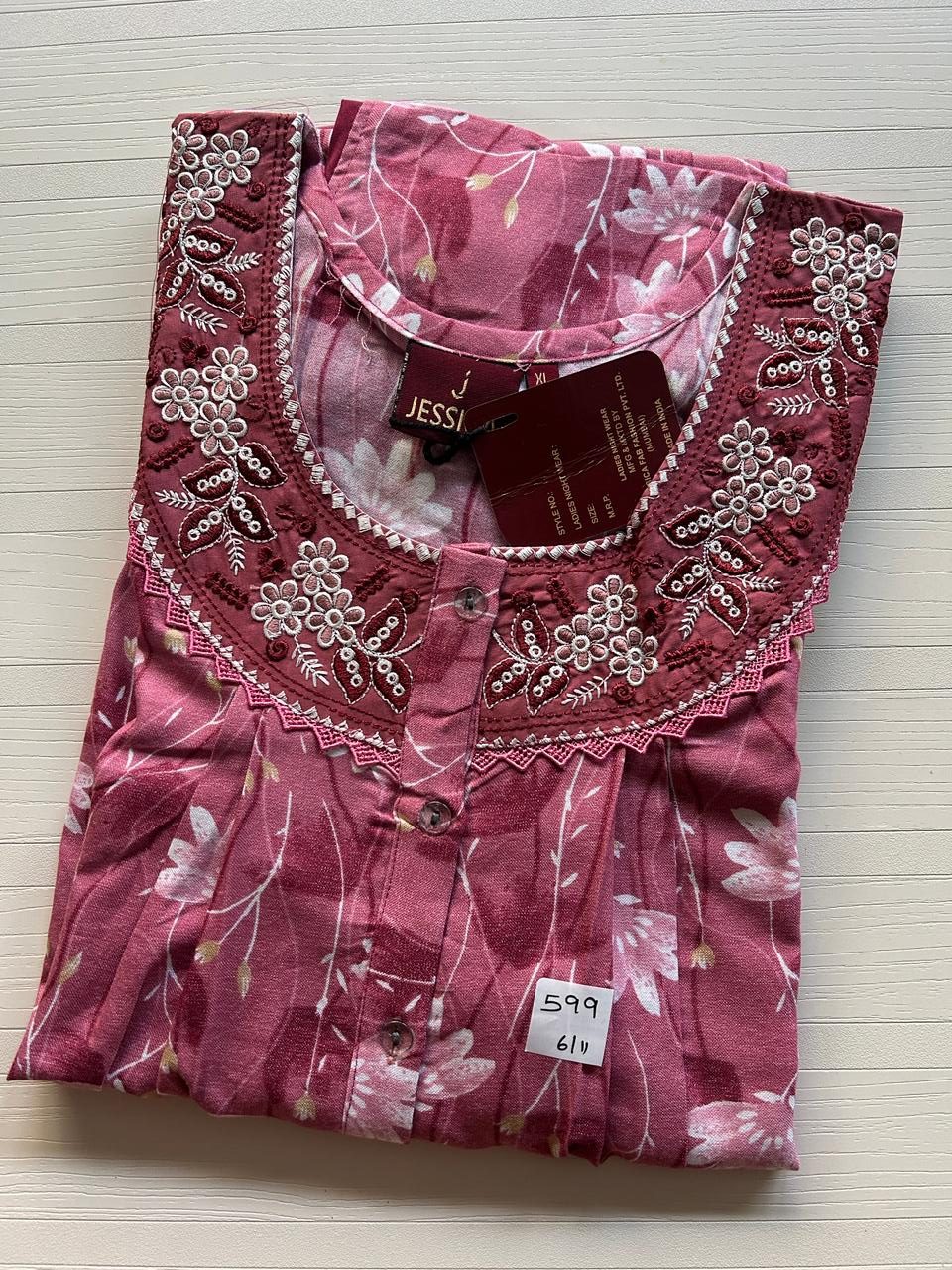 WhatsApp Image 2025-11-19 at 5.11.16 PM JXLP004-Jessica Spun Nighty - Image 1