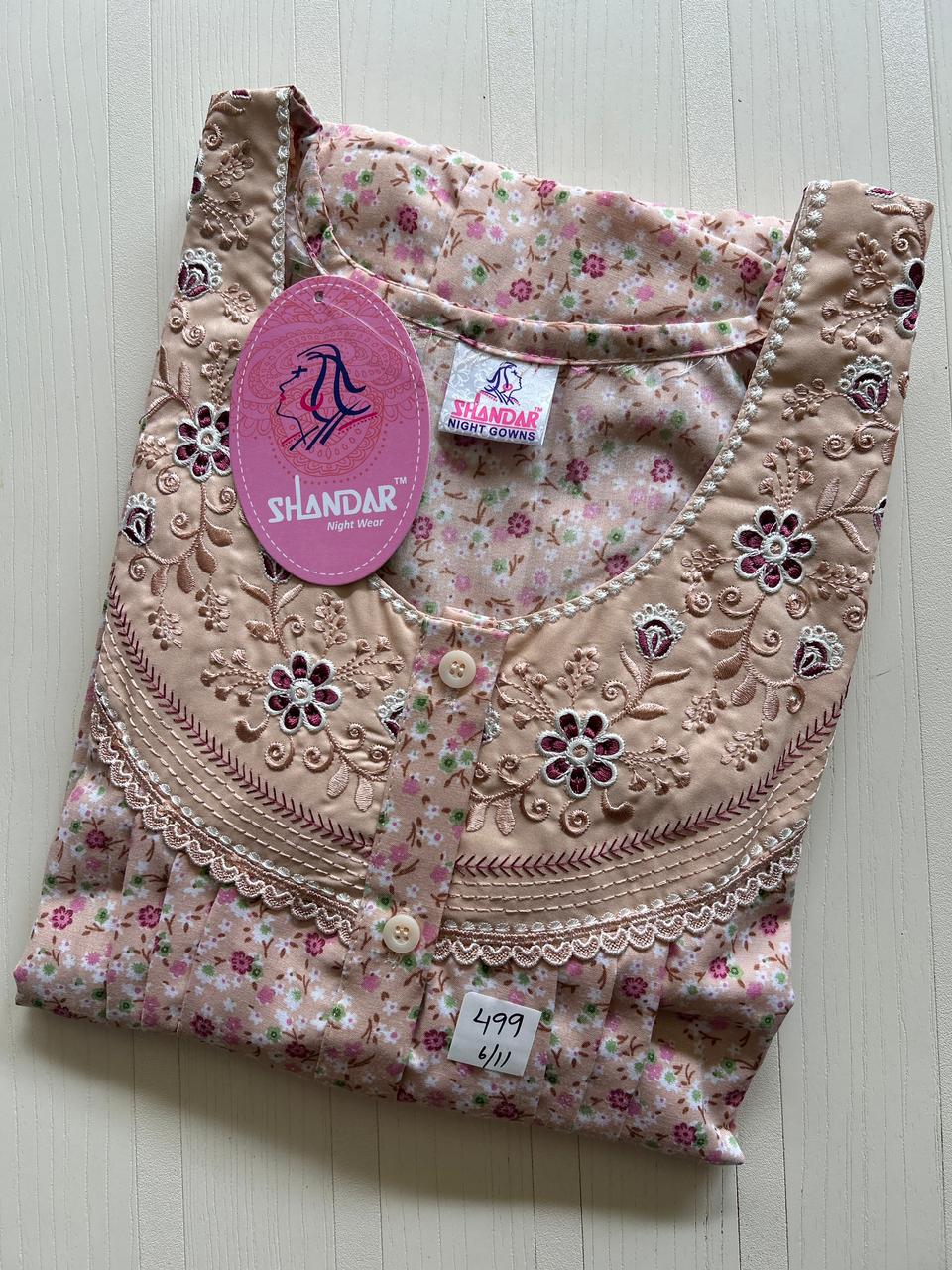 WhatsApp Image 2025-11-25 at 10.04.05 AM (2) SS058-Shandar Spun Nighty - Image 1