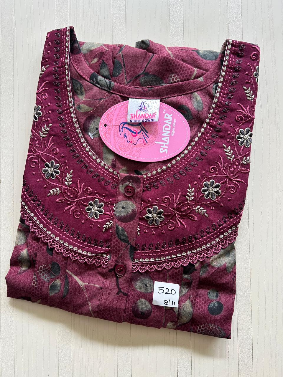 WhatsApp Image 2025-11-25 at 10.04.48 AM (2) SS062-Shandar Spun Nighty - Image 1