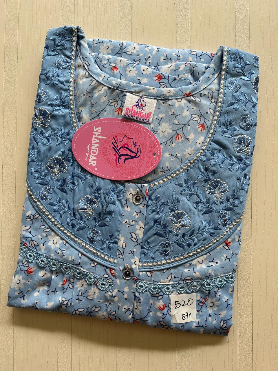 WhatsApp Image 2025-11-25 at 10.04.50 AM (1) SS067-Shandar Spun Nighty - Image 1