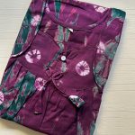 PPN007-Peacock Pleats Nighty