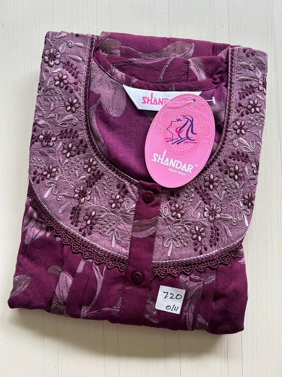 WhatsApp Image 2025-11-25 at 9.50.22 AM (1) SS025-Shandar Spun Nighty - Image 1