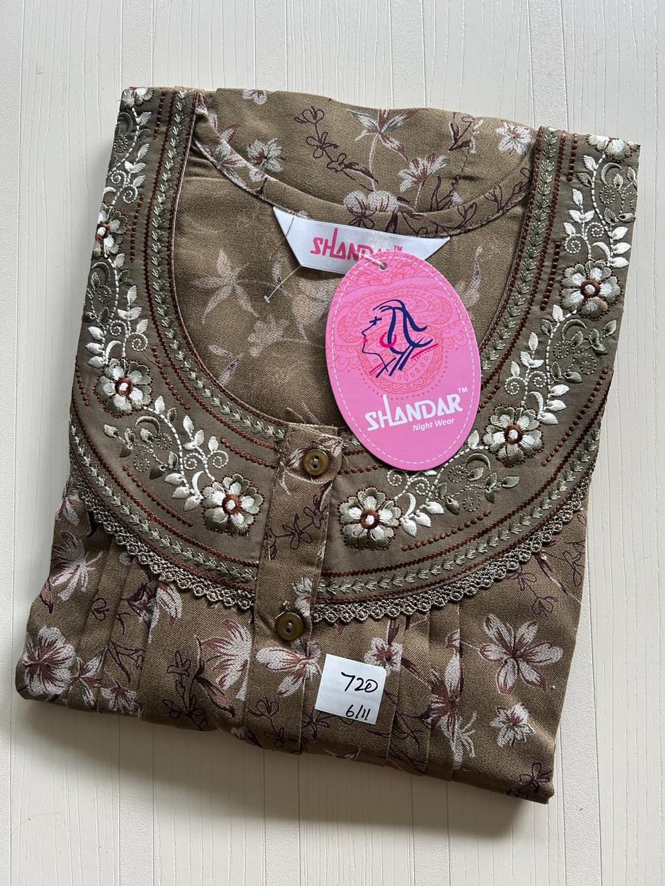 WhatsApp Image 2025-11-25 at 9.50.59 AM (1) SS043-Shandar Spun Nighty - Image 1