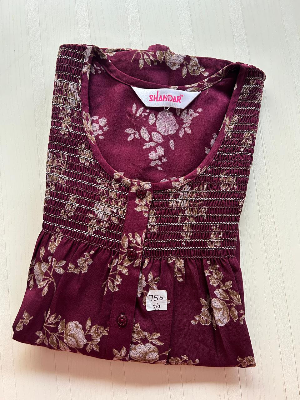 WhatsApp Image 2025-11-27 at 4.55.25 PM SS135-Shandar Spun Nighty - Image 1