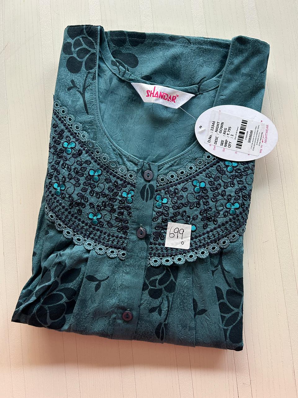 WhatsApp Image 2025-11-27 at 4.55.27 PM (2) SS139-Shandar Spun Nighty - Image 1