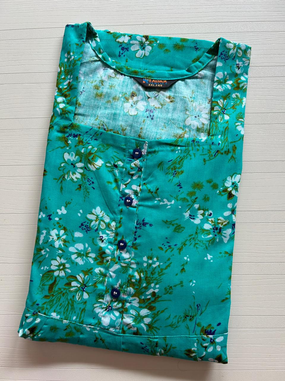 WhatsApp Image 2025-11-28 at 12.28.06 PM PPC018-peacock height frock - Image 1