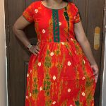 FT024-Peacock feeding - puff sleeve - back bow