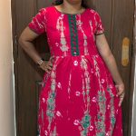 FT026-Peacock feeding - puff sleeve - back bow