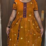 FT025-Peacock feeding - puff sleeve - back bow