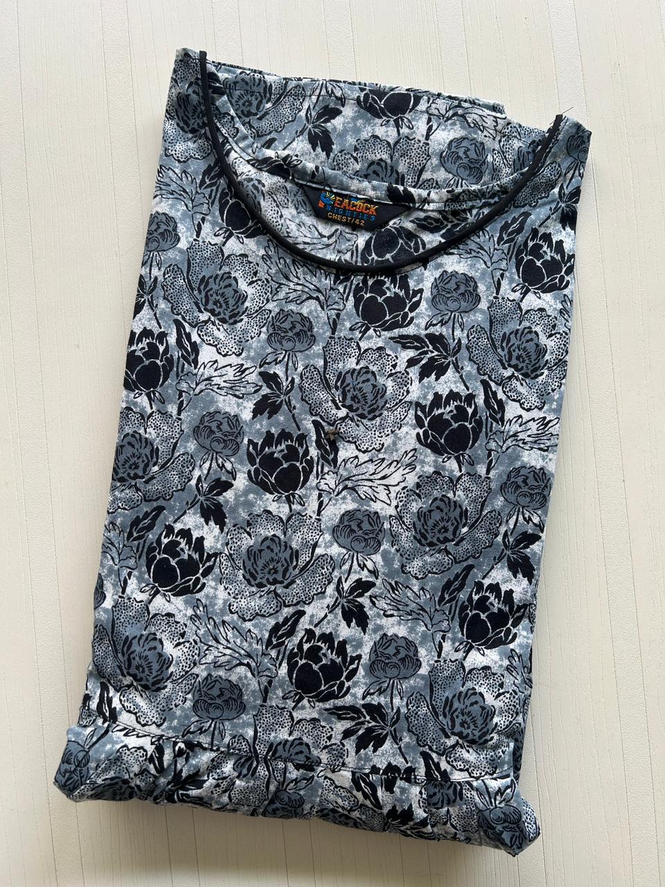 WhatsApp Image 2025-12-03 at 2.14.27 PM PPCF025-Peacock frock - puff sleeve - back bow - Image 1