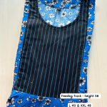 FT047-Peacock feeding frock Height