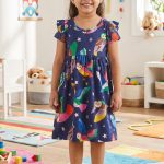 GK008-Kids Girls Frock