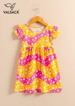 GK011-Kids Girls Frock - Image 4