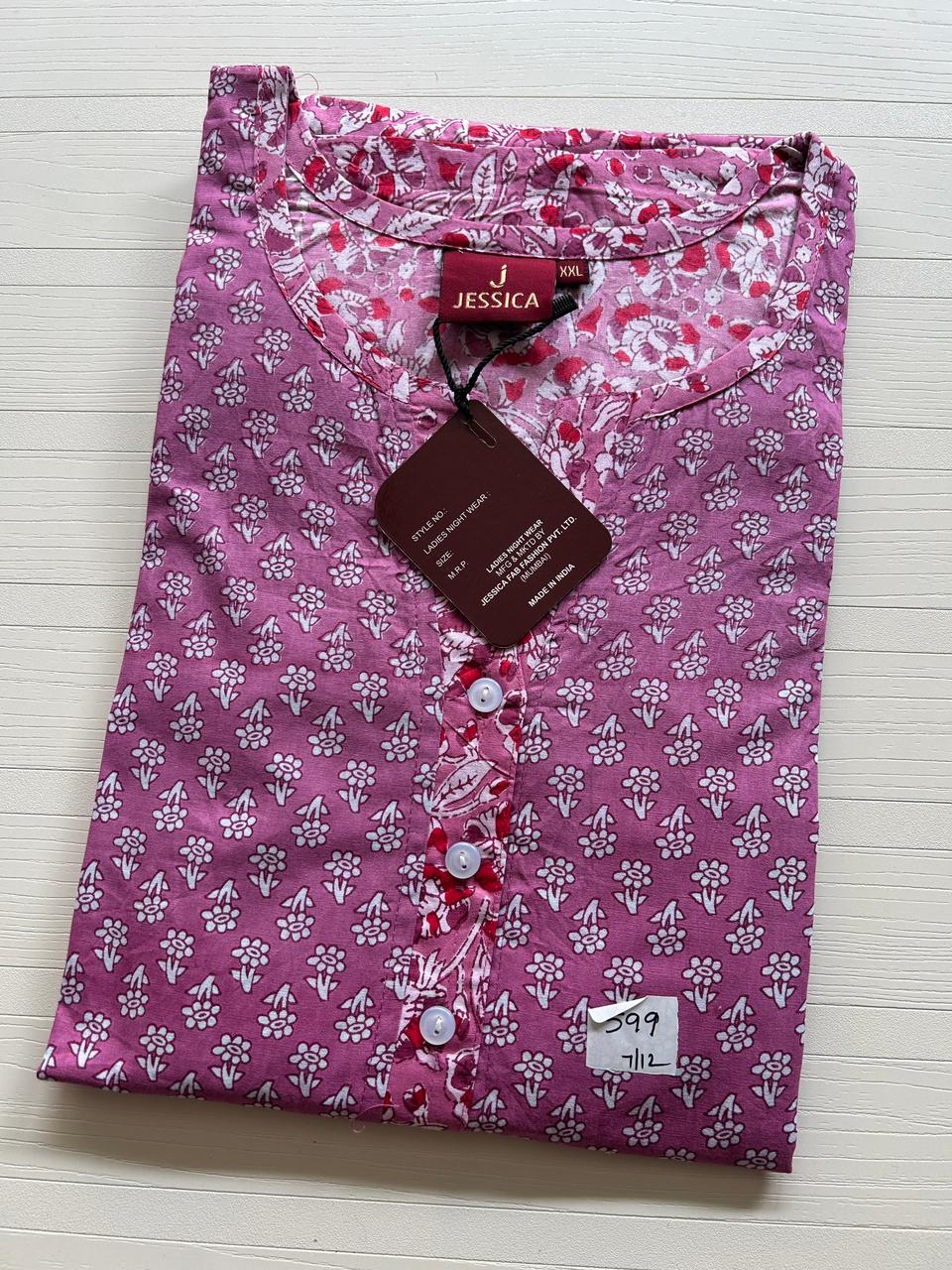 WhatsApp Image 2026-01-06 at 12.22.00 PM (2) 00AJXXL-045-Jessica 2XL Nighty - Image 1