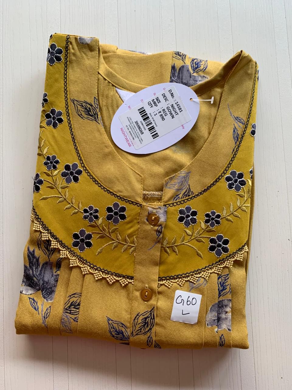 WhatsApp Image 2026-01-08 at 3.00.53 PM (2) 00ASSF-027-SHANDAR FREE SIZE NIGHTY - Image 1