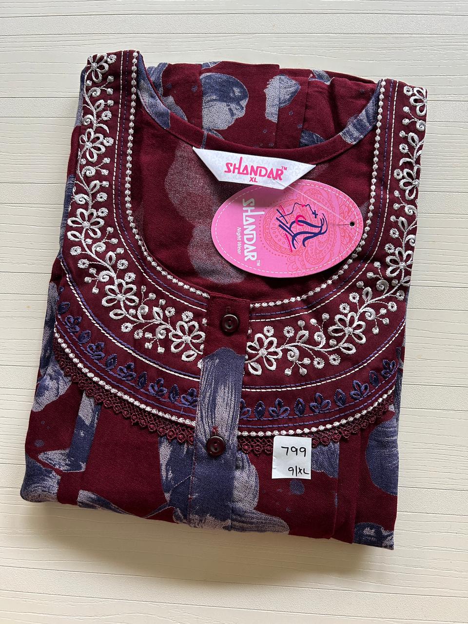 WhatsApp Image 2026-01-08 at 3.10.00 PM (1) 00ASSXL-013-SHANDAR XL NIGHTY - Image 1