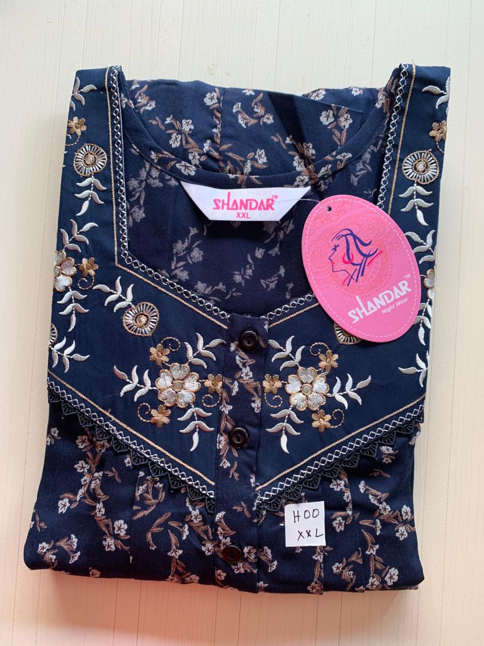 WhatsApp Image 2026-01-08 at 3.23.08 PM (2) 00ASSXXL-020-SHANDAR XXL NIGHTY - Image 1