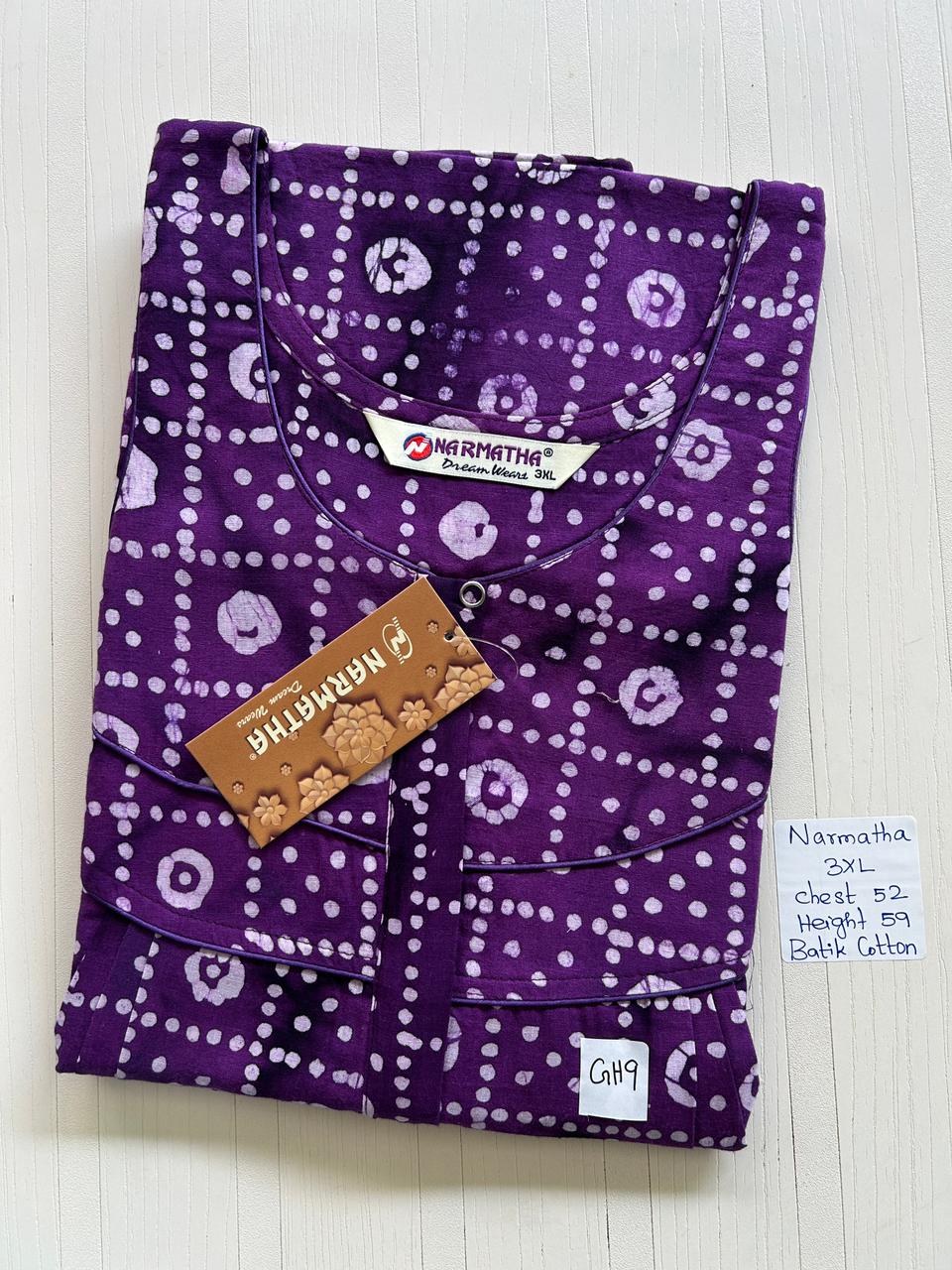 WhatsApp Image 2026-01-14 at 2.51.29 PM (1) NS039-Narmadha Brand Nighty - Image 1