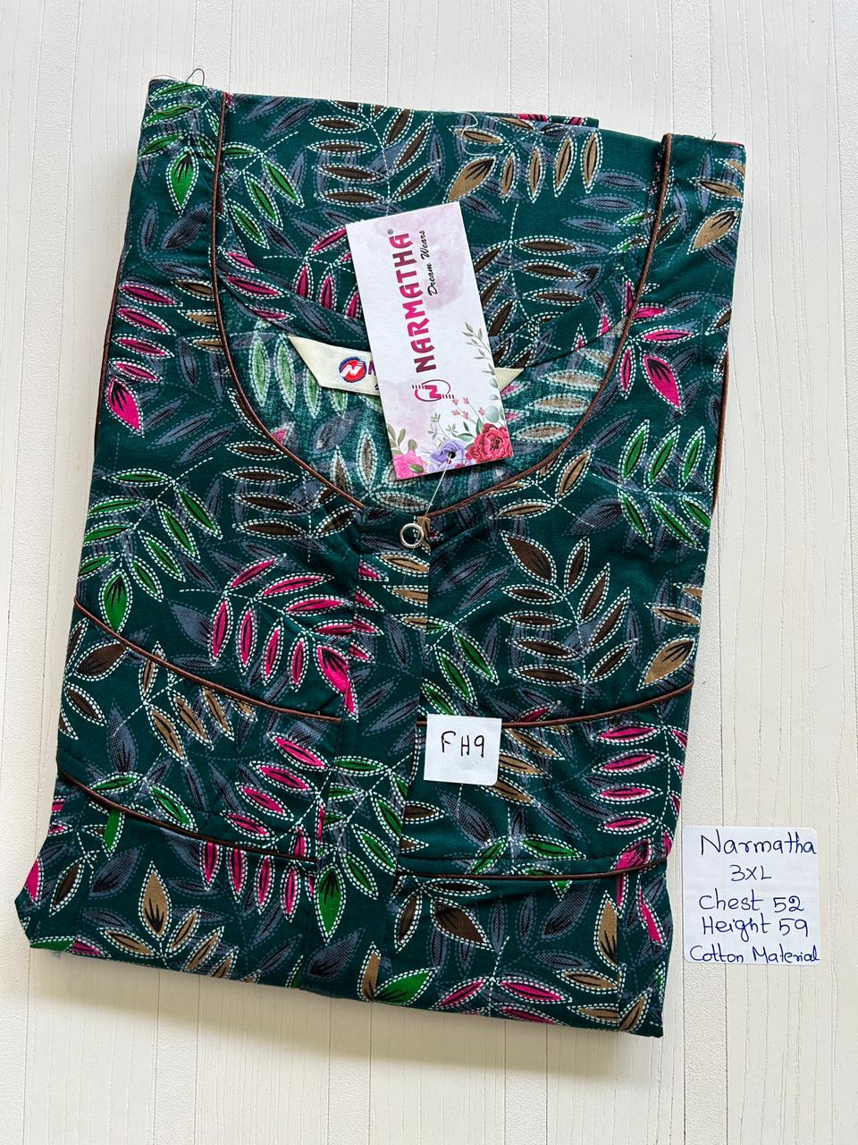 WhatsApp Image 2026-01-14 at 2.52.09 PM NS035-Narmadha Brand Nighty - Image 1