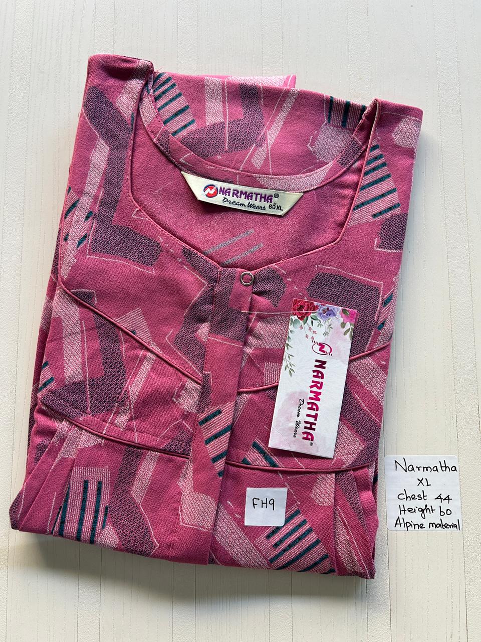 WhatsApp Image 2026-01-16 at 10.13.08 AM NS071-Narmadha Brand Nighty - Image 1