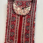 PPCXLZ028-Peacock Jaipur cotton zip Nighty