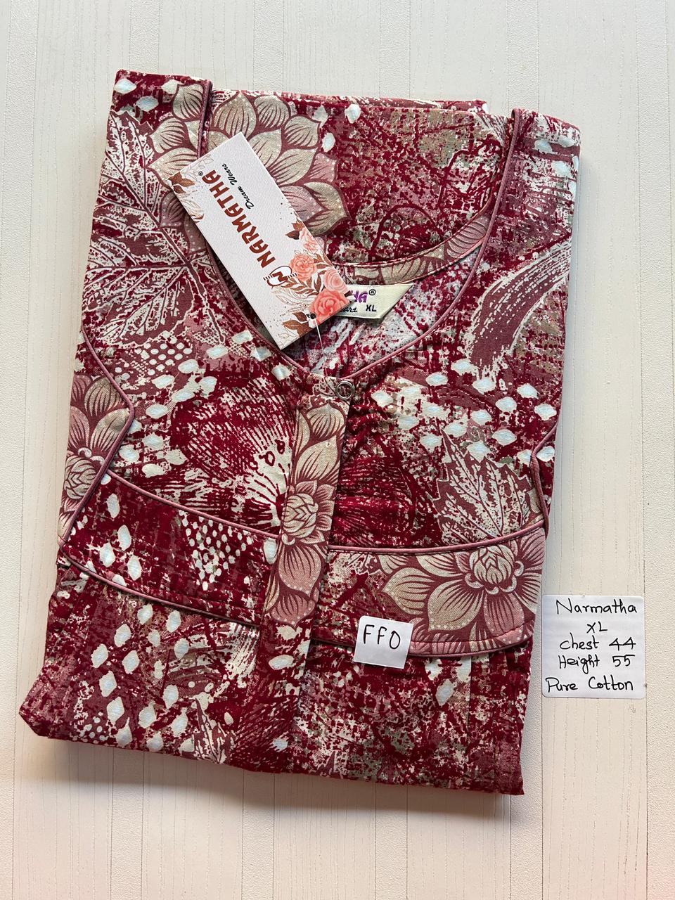 WhatsApp Image 2026-01-16 at 5.27.42 PM NS091-Narmadha Brand Nighty - Image 1