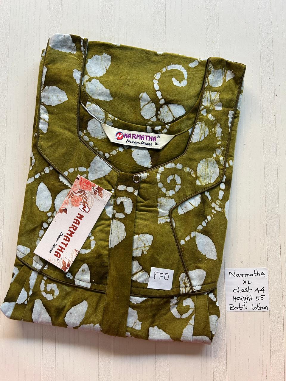 WhatsApp Image 2026-01-16 at 5.27.46 PM (1) NS101-Narmadha Brand Nighty - Image 1