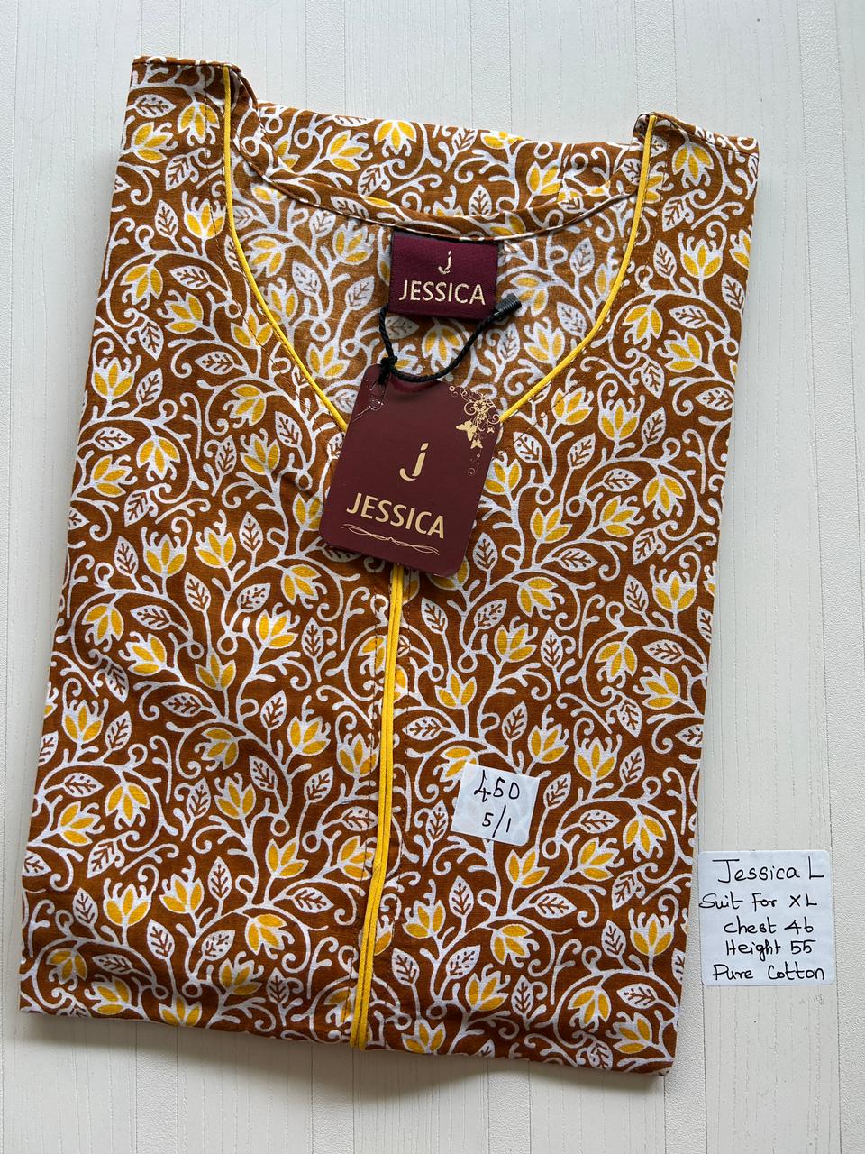 WhatsApp Image 2026-01-17 at 1.54.45 PM 0059JL-Jessica Zip Nighty - Under 599 - Image 1