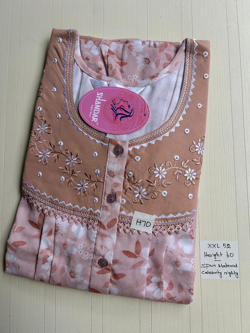 WhatsApp Image 2026-01-26 at 12.38.50 PM 00ASSXXL-041-SHANDAR XXL NIGHTY - Image 1