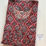 PPZ005-Peacock Pleats Jaipur Cotton Zip Nighty