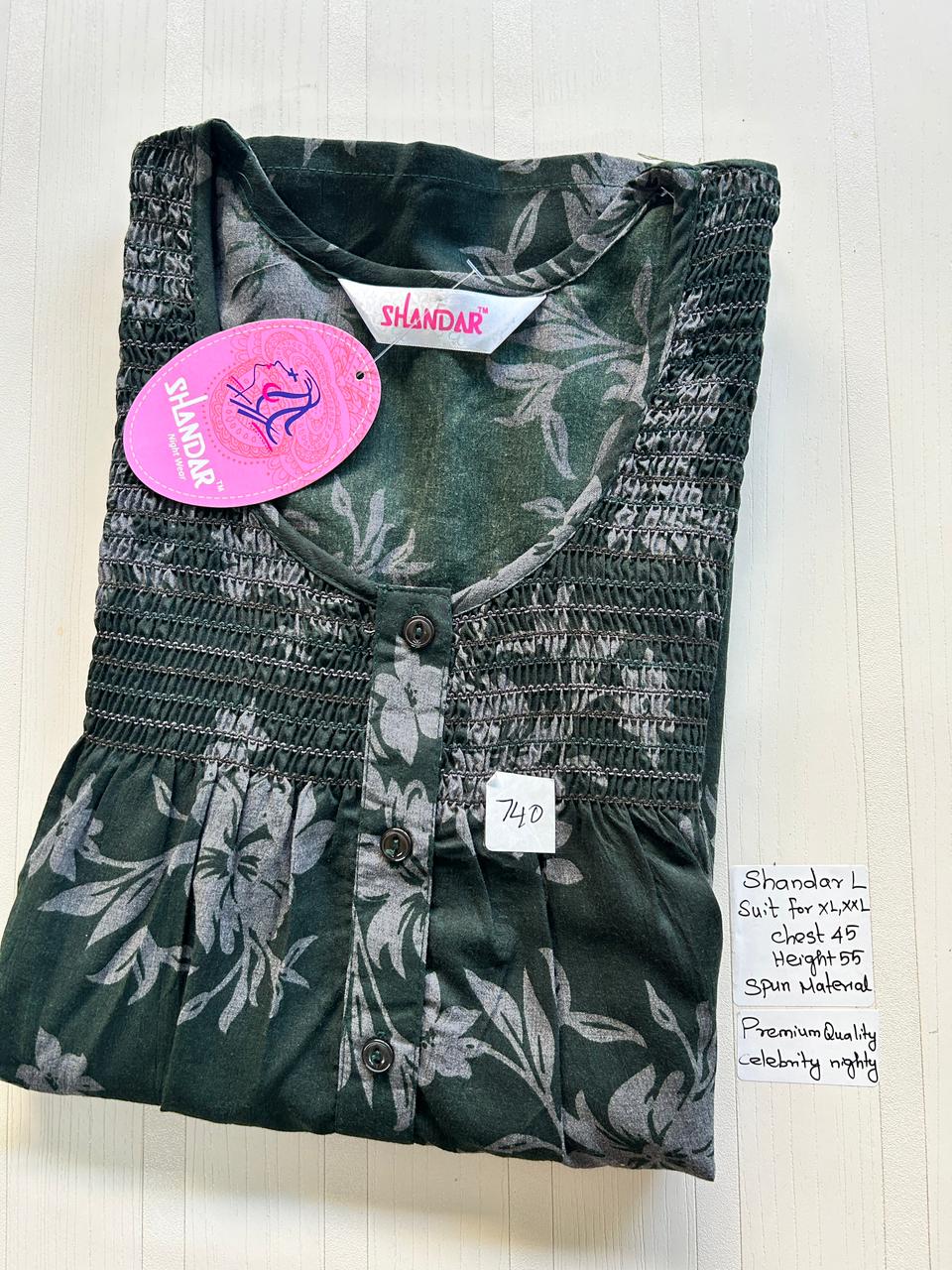 WhatsApp Image 2026-01-31 at 5.03.12 PM (1) 00ASSF-086-SHANDAR FREE SIZE NIGHTY - Image 1