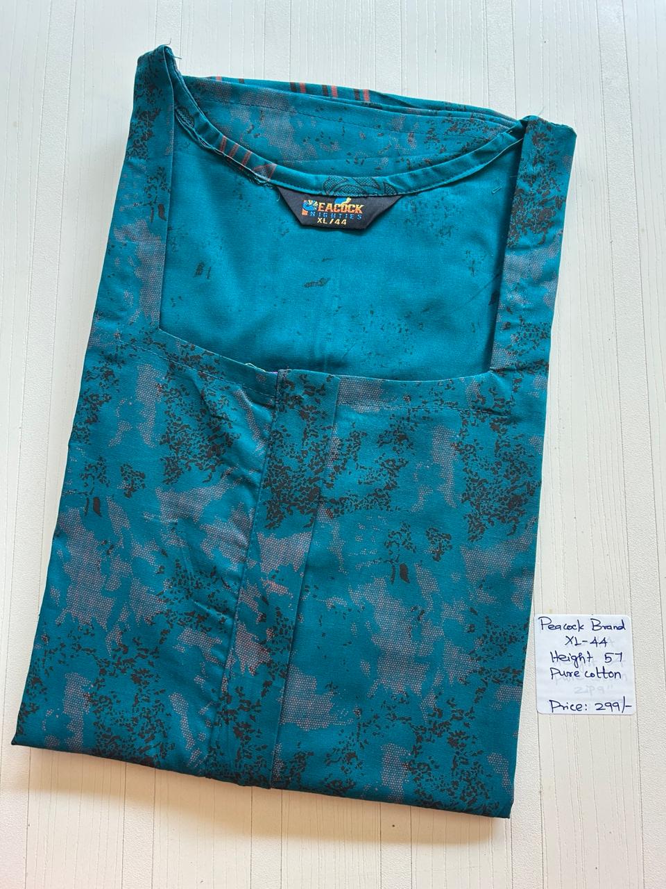 3ef8cfe0-4f97-45fb-9dcb-77db396f5453 PPZ054-Peacock Height Pure Cotton Zip - Image 1