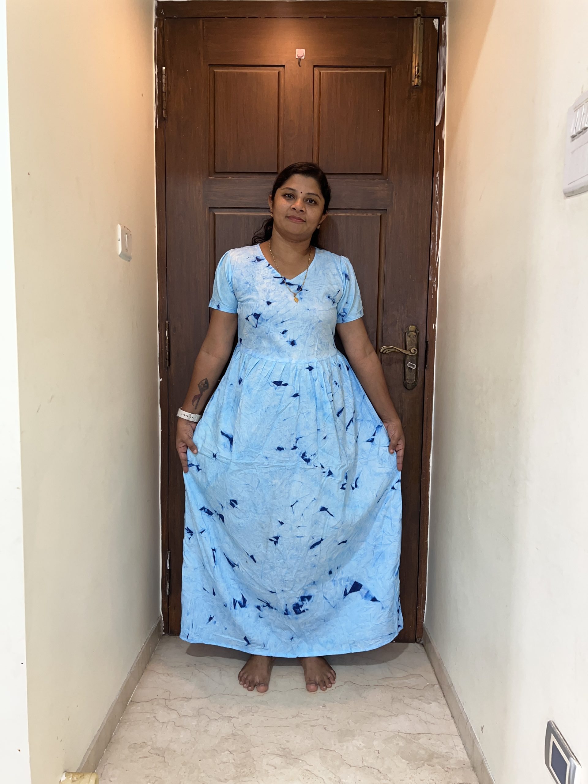 IMG_3319 PPCZ033-Peacock feeding frock - Image 1