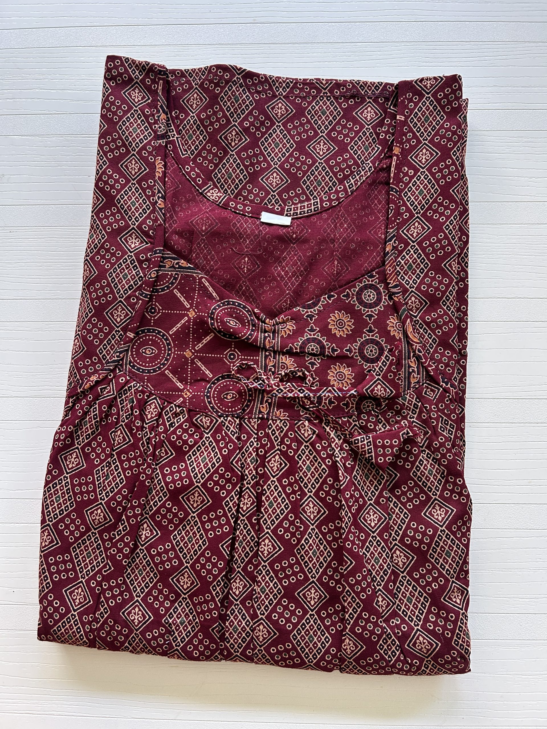 IMG_3581 PPZ064-Peacock Height Pleats Pure Cotton - Image 1