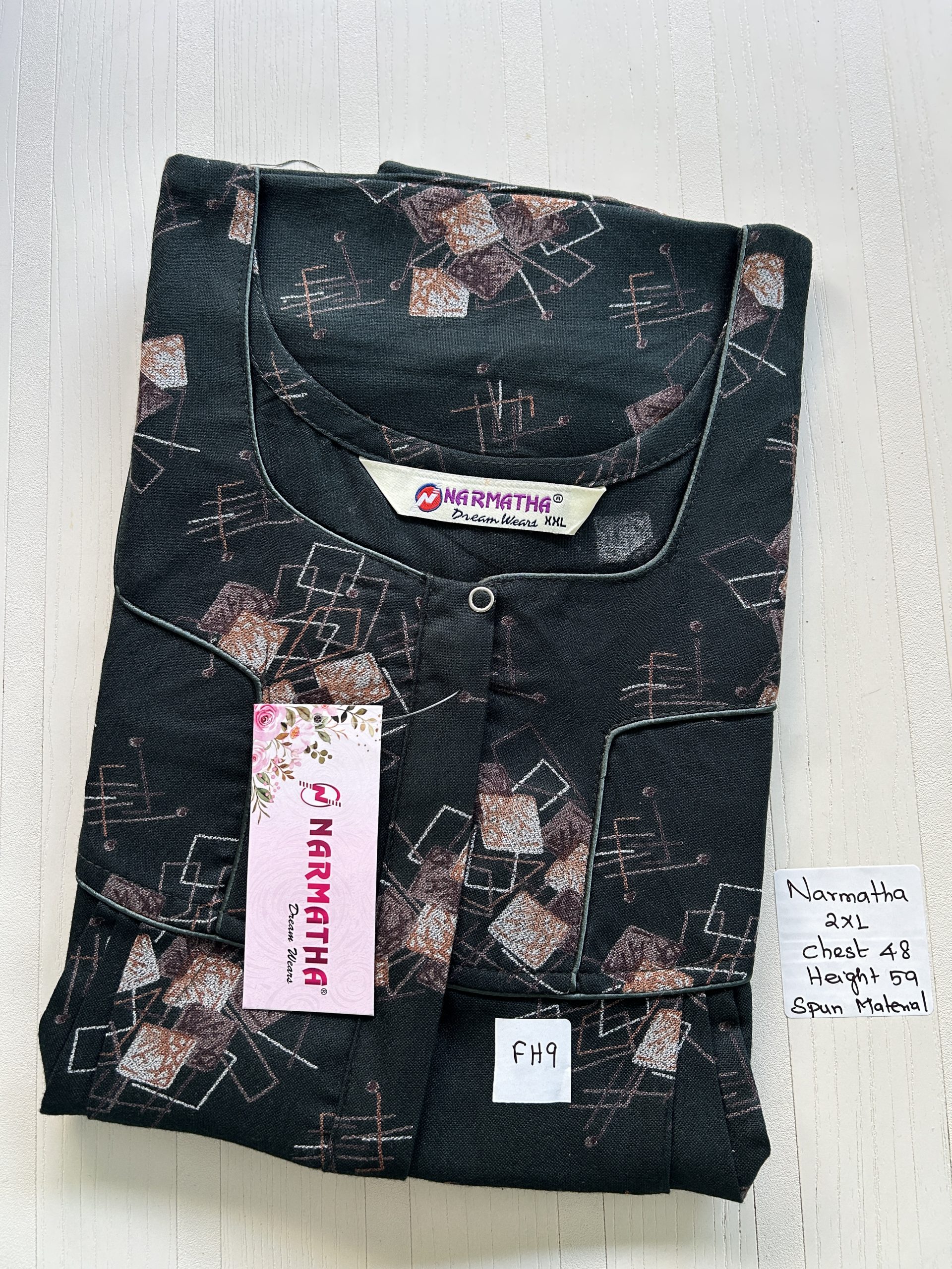 IMG_3725 NS200-Narmadha Pleats Brand Nighty - Image 1