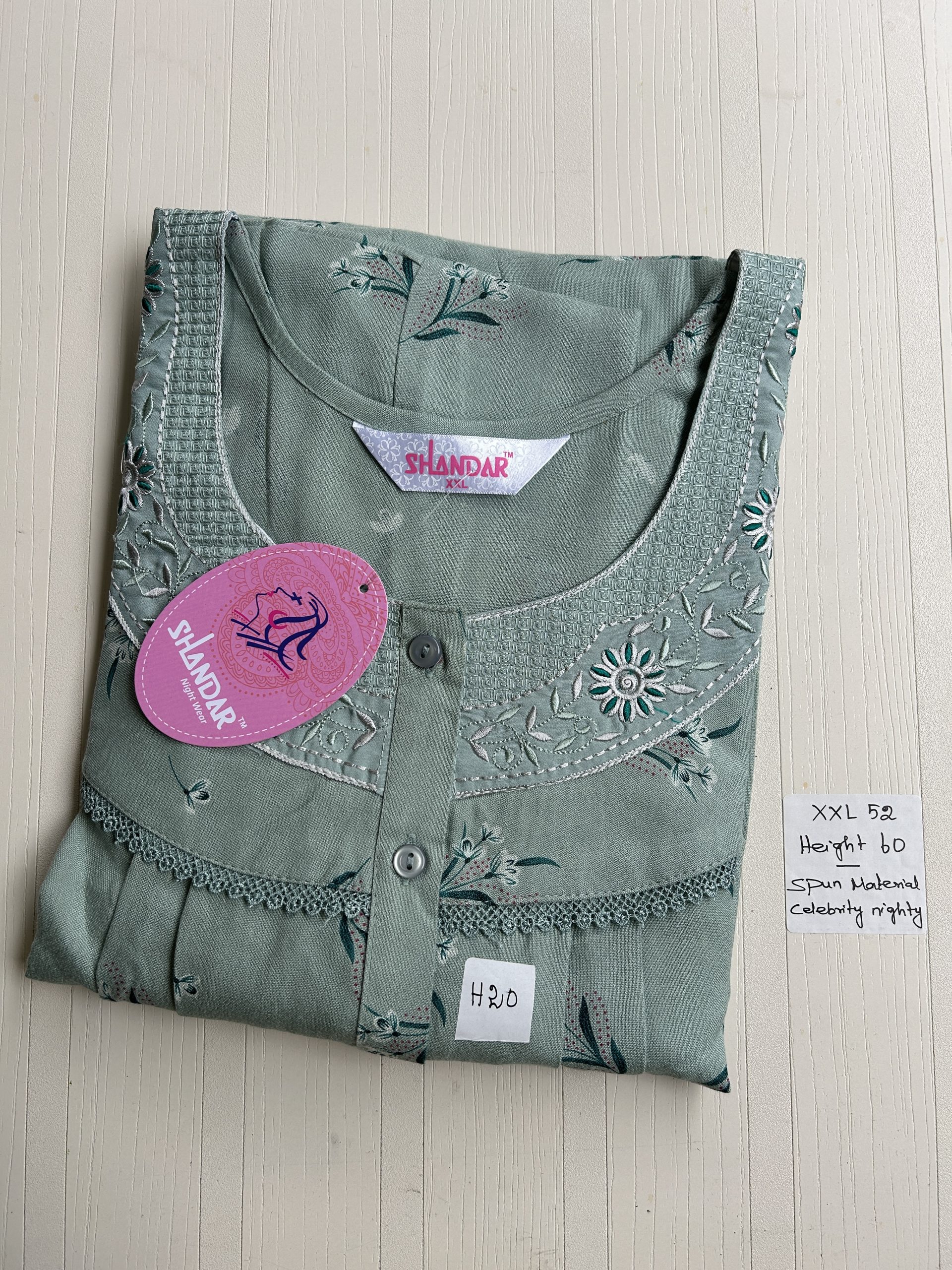 IMG_6136 00ASSXXL-109-SHANDAR XXL NIGHTY - Image 1