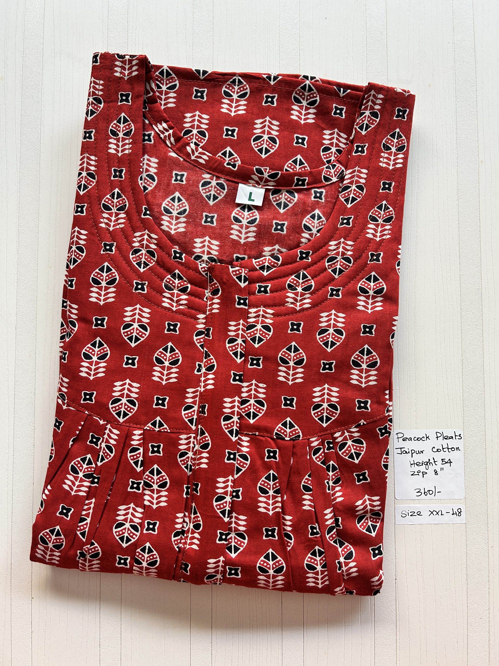 IMG_7457 00AAPDPZH001-Height peacock pleats zip - Image 1