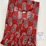 PPZ052-Peacock Pleats  Pure Cotton Zip