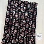 PPZ041-Peacock Pleats  Pure Cotton Zip