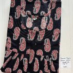 PPZ042-Peacock Pleats  Pure Cotton Zip