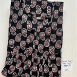 PPZ046-Peacock Pleats  Pure Cotton Zip