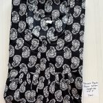 PPZ048-Peacock Pleats  Pure Cotton Zip