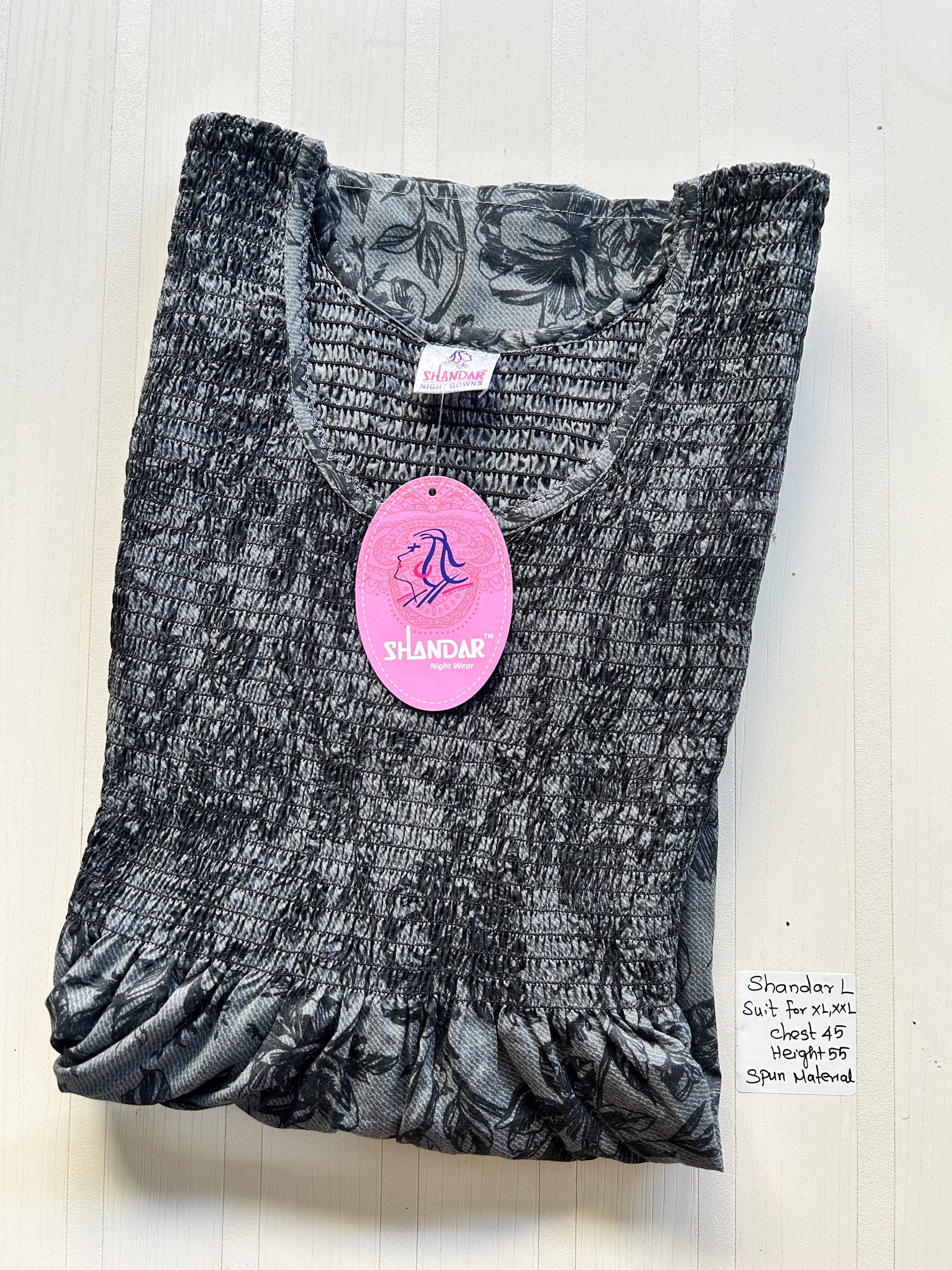 IMG_8035 00ASSF-176-SHANDAR FREE SIZE NIGHTY - Image 1