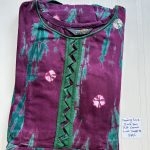 PPCZ026-Peacock feeding frock puff sleeve