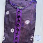 PPCZ024-Peacock feeding frock puff sleeve