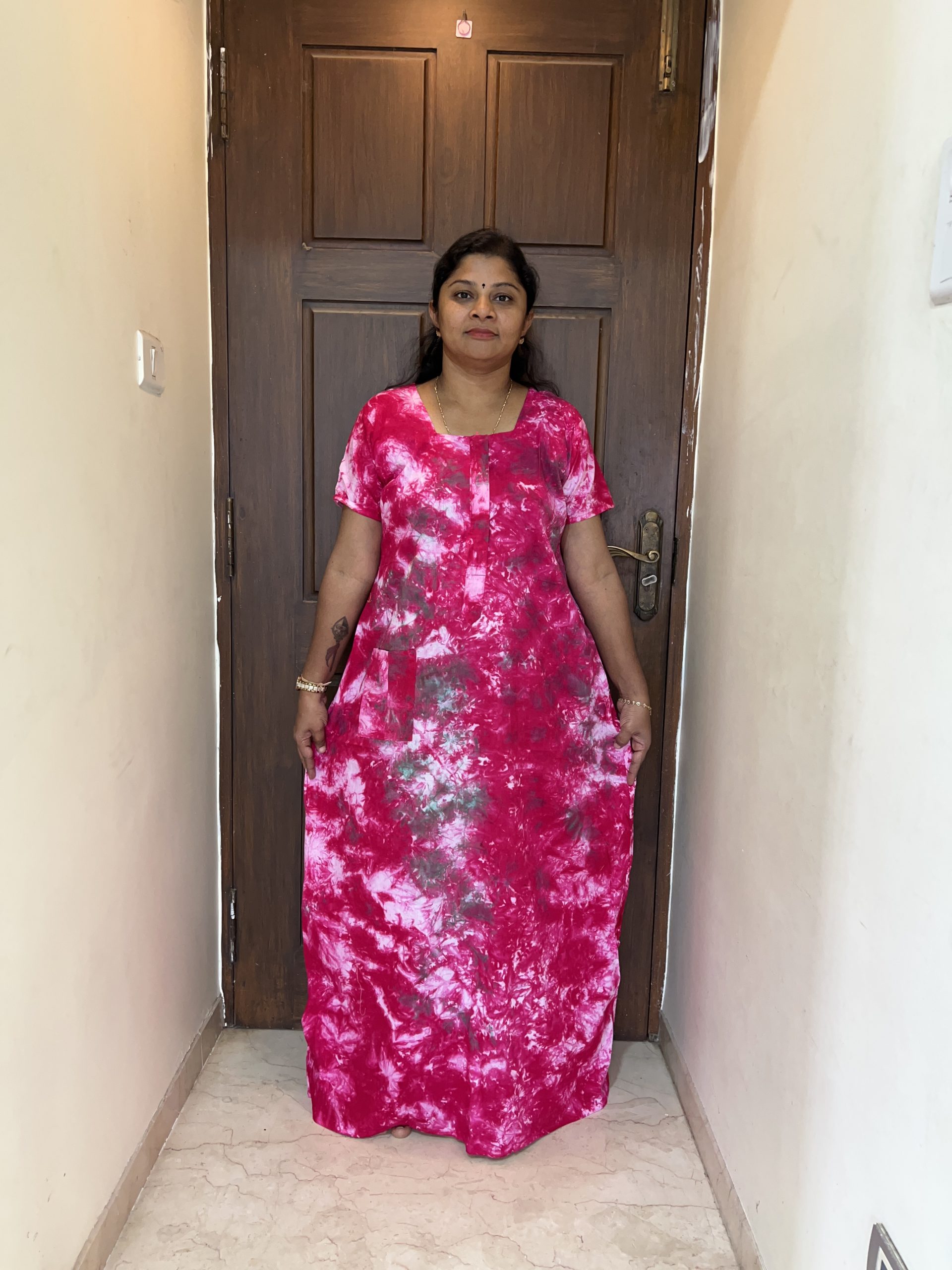 IMG_8696 PPCZ049-Peacock Brand Zip Nighty - Image 1